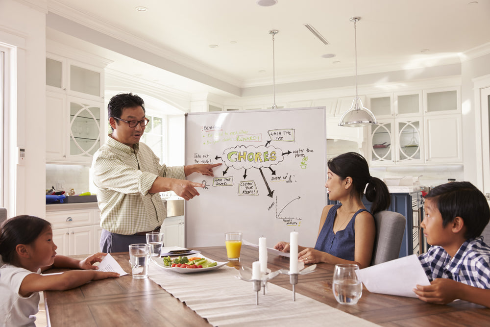 Een whiteboard in de keuken? Zo maak je er écht iets van