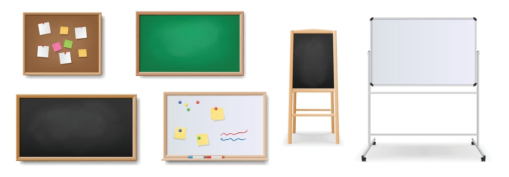 Whiteboard versus krijtbord: moderne functionaliteit vs nostalgie