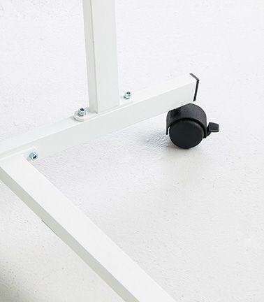 3 vaste werkhoogtes -  90 cm