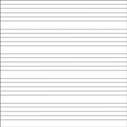 Gelinieerd schrijfbord Softline profiel 8mm