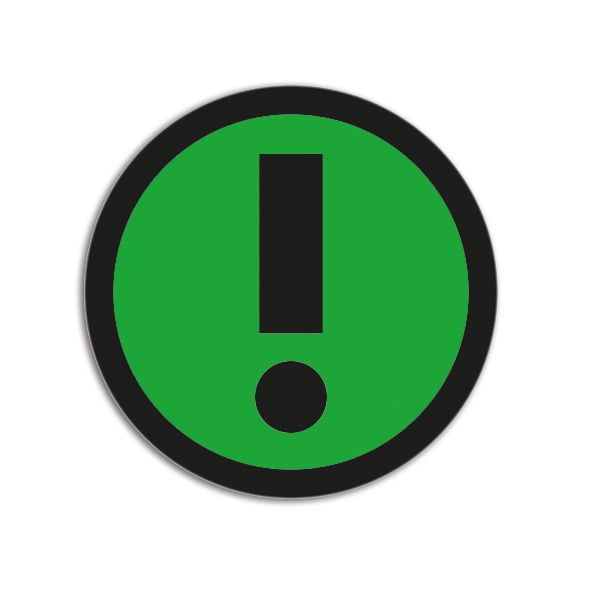 Impressiemagneetfolie 'Info'