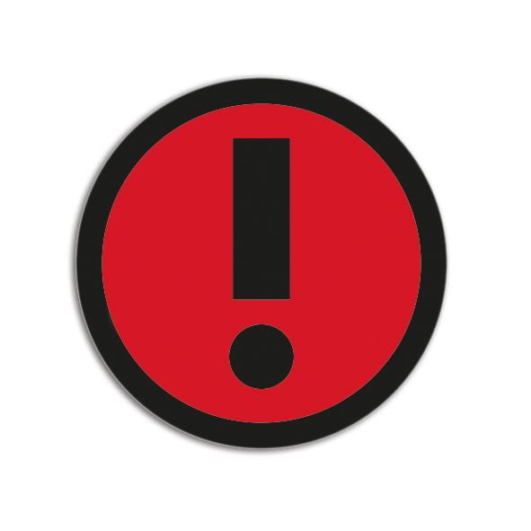 Impressiemagneetfolie 'info'