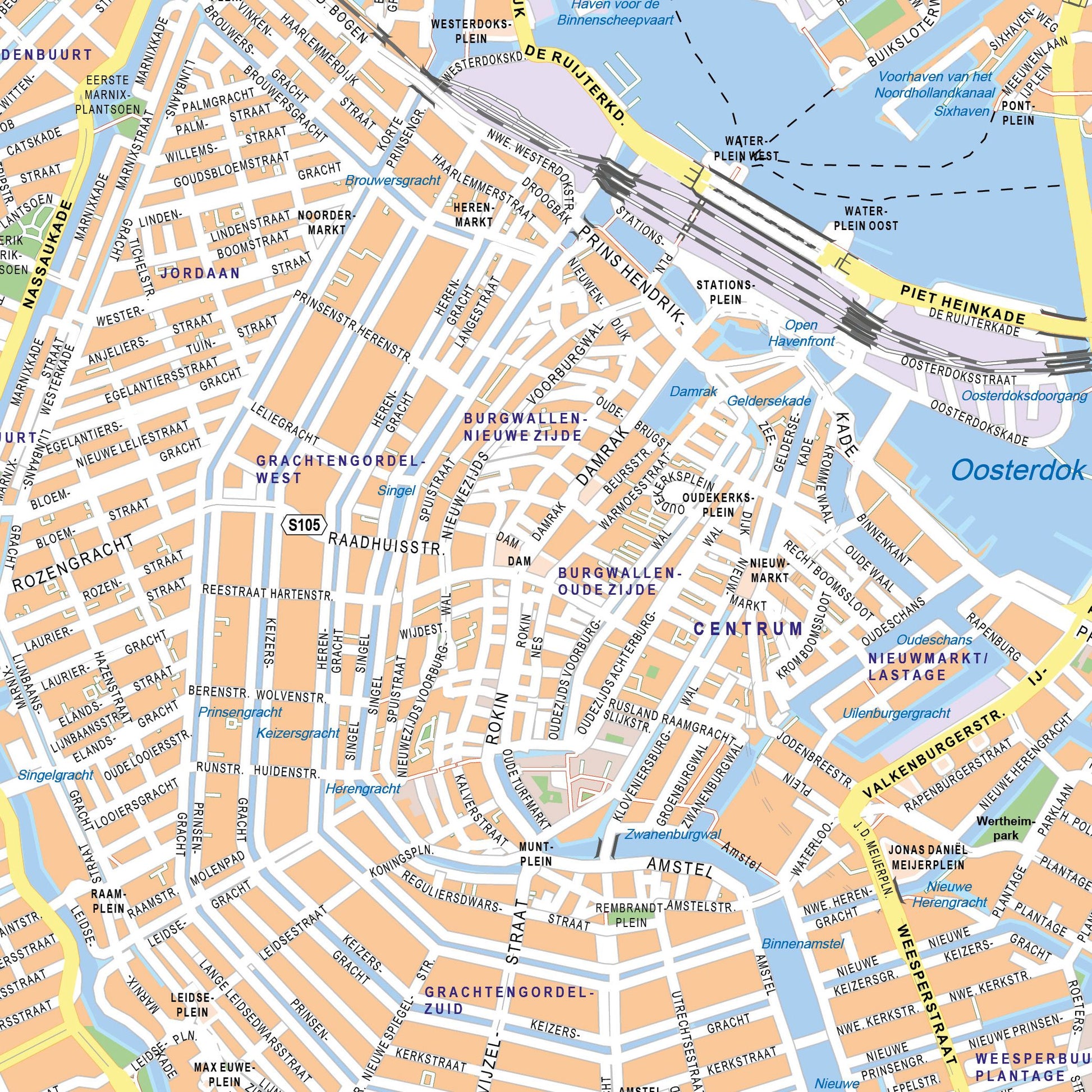 Amsterdam - 90x120 cm