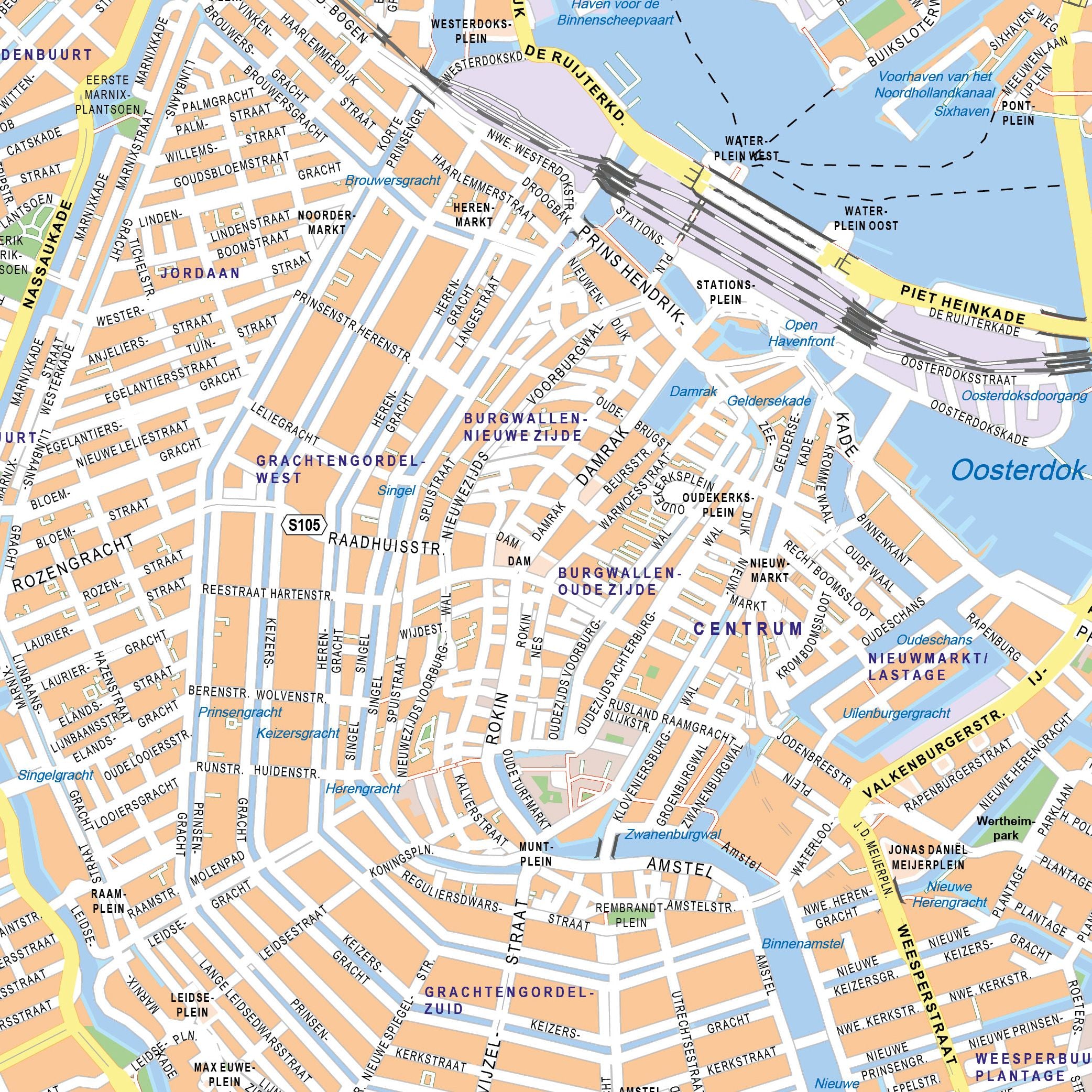 Amsterdam - 90x120 cm