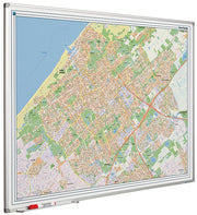 Landkaart bord Softline profiel 8mm