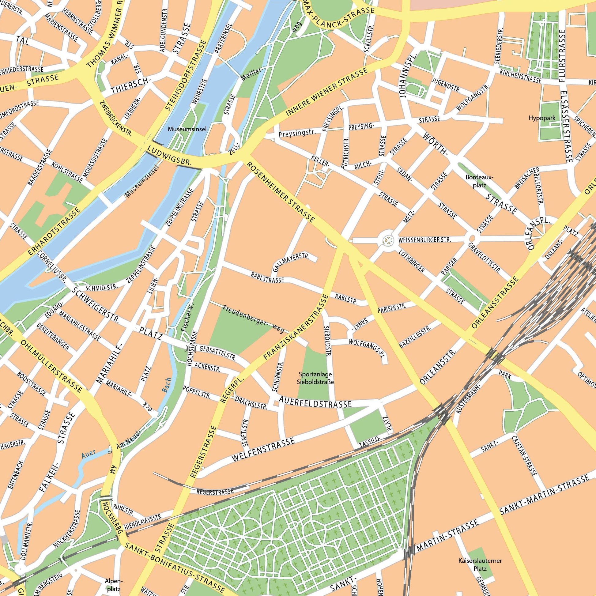 München - 110x110 cm