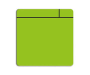 Magneetfolie Scrum groen