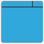 Magneetfolie Scrum lichtblauw