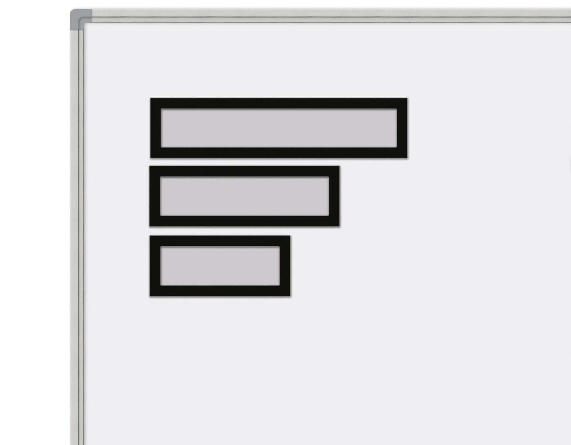 Magnetische headers zwart