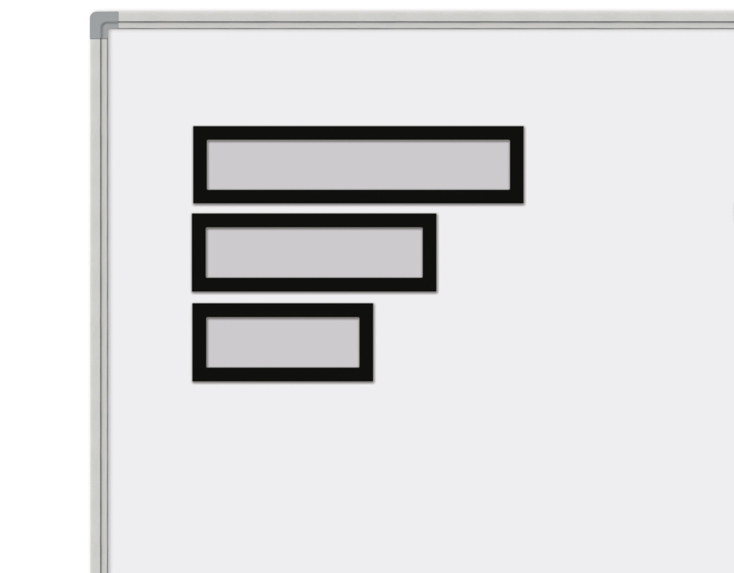 Magnetische headers zwart