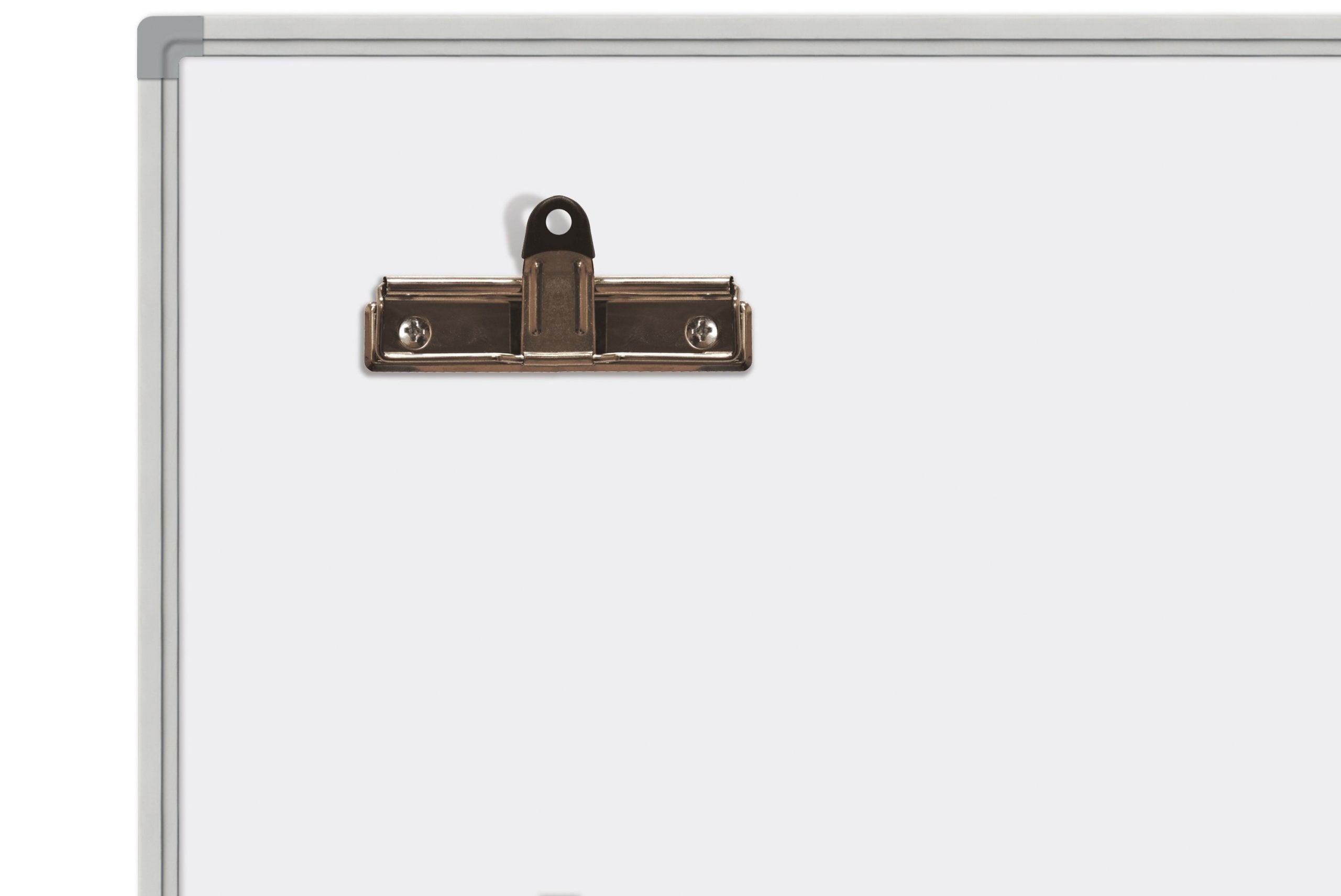 Papierklem gemonteerd