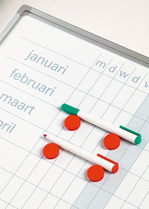 incl. dagstroken - 60x120 cm