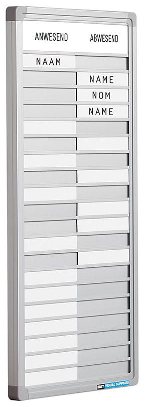 Presentiebord Softline profiel 16mm