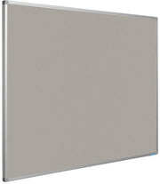 Prikbord Softline profiel 16mm bulletin Grijs - 90x120 cm