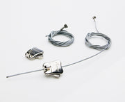 Schilderijophangset Staalkabel (wand/plafondrail)