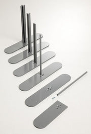 Voet vrijstaand voor scheidingswanden