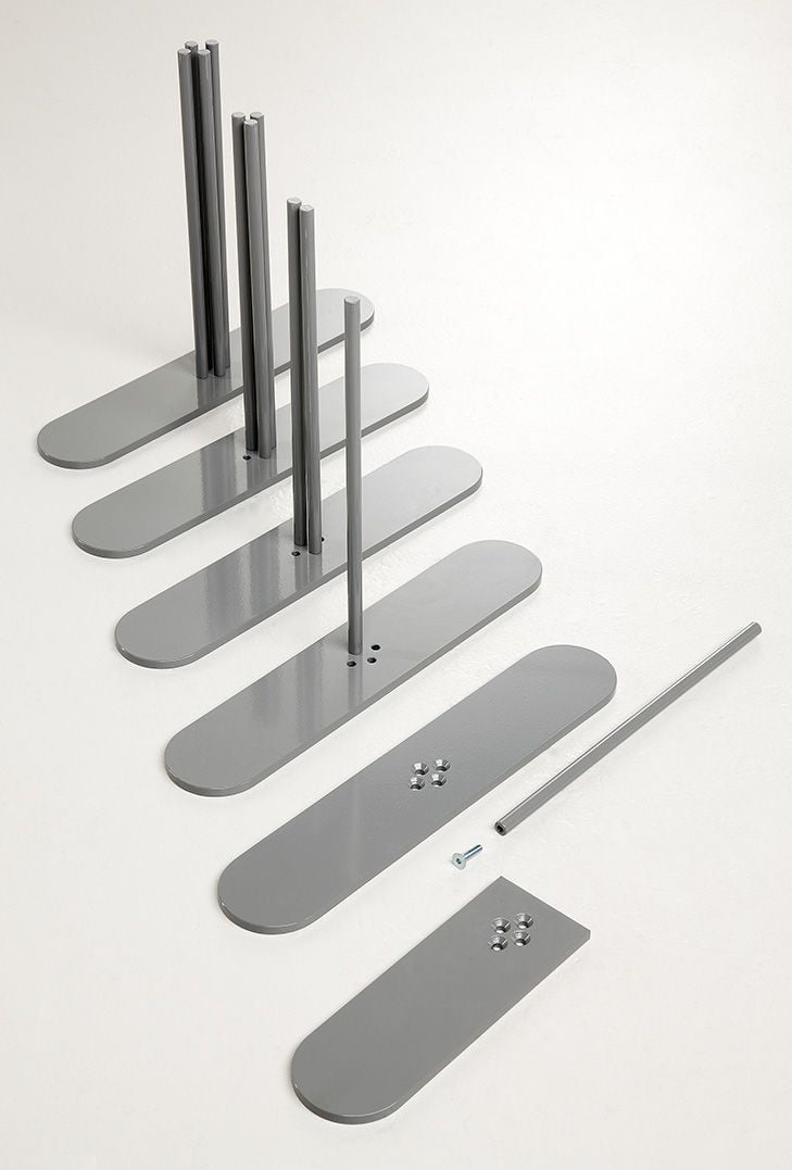 Voet vrijstaand voor scheidingswanden