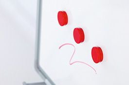 emailstaal wit - 120x400 cm