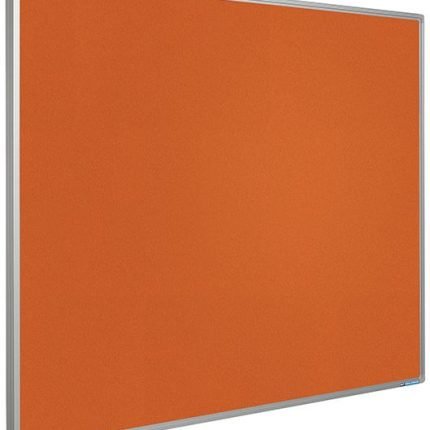 Prikbord Softline profiel 16mm bulletin Oranje - 120x180 cm